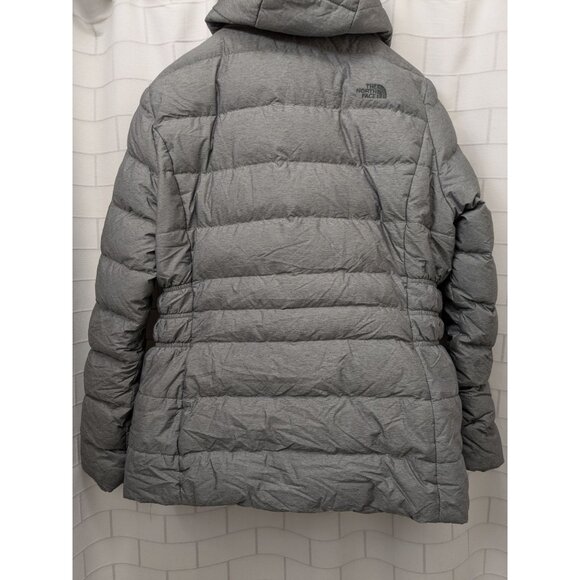 North Face Gotham II Down Jacket Women's XL Gray 550 Full Zip - Picture 2 of 12